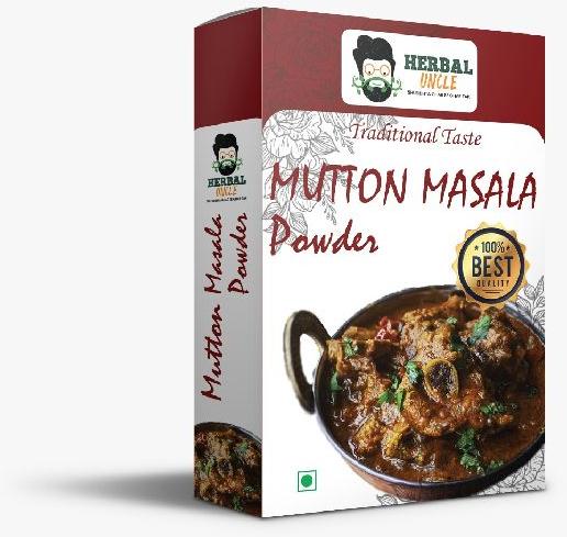 Herbal Uncle Blended Natural Meat (Mutton) Masala Powder, Certification : FSSAI Certified