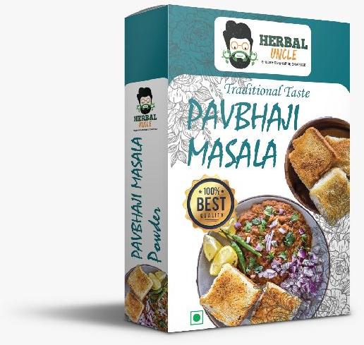 Herbal Unce Blended Natural pav bhaji masala, Certification : FSSAI Certified