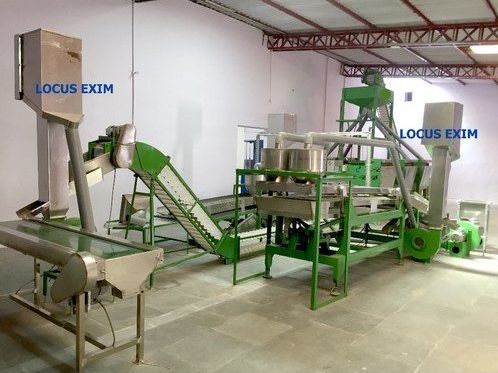 Locus Exim 415- 440 V Cashew Scooping Machine, Capacity : 500-600 Kg/hr