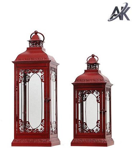 Polished Brass and Iron Lantern, Feature : Attractive Design, Durable, Hard Structure
