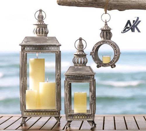 AK HANDICRAFTS Iron Designer Lanterns, Style : Handmade