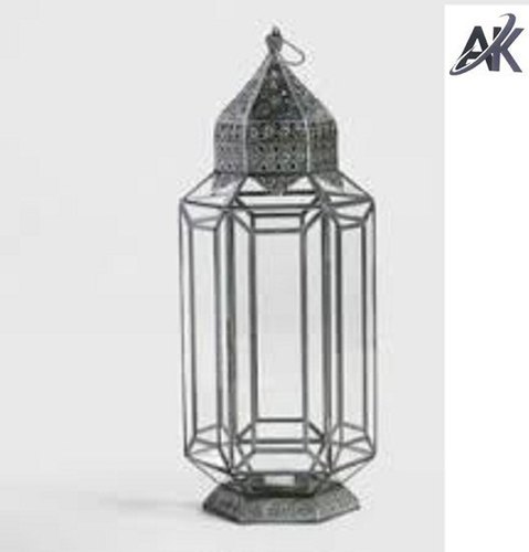 Glass and Metal Lantern