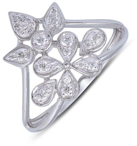 Polished Naomi Diamond Ring, Purity : VVS2
