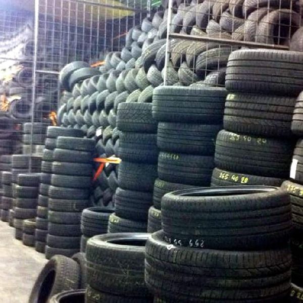 Rubber Used Car Tyres, Tyre Type : Tubed, Tubeless