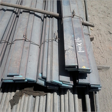 Hot Rolled Steel Flat Bar, for Construction, Grade : EN9, EN8, EN8D, CK45, EN43 (Spring Steel), SAE 1018