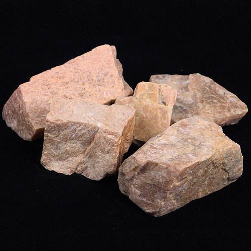 Potassium Feldspar Lumps, for Industrial, Color : Brown