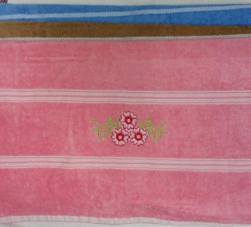 Sonam Trendy Embroidered Towels, Size : 50 x 80 cm