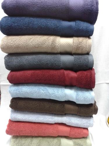 Plain Cotton Trendy Soft Towels, Size : 75 x 145 cm