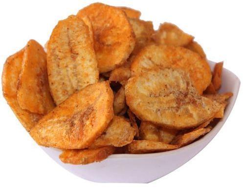 Spicy Banana Chips, for Snacks, Taste : Crunchy