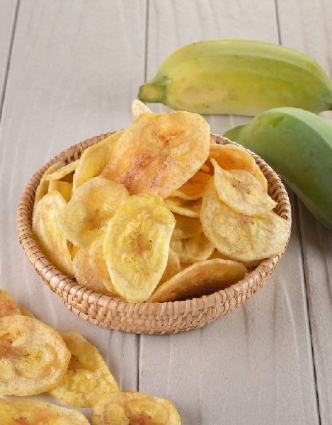 Tangy Banana Chips, for Snacks, Taste : Crunchy