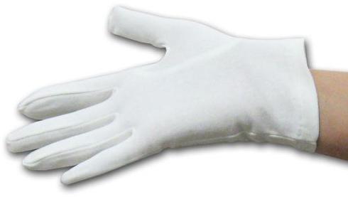 Oriental Enterprises Hosiery Gloves, Color : White/black/blue