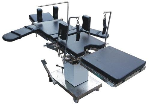 DELUXE OT TABLE REGULAR MODEL, for Operating Room Use, Feature : Corrosion Proof, Crack Proof, Easy To Place