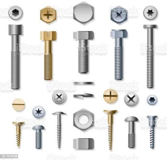 Aluminium Polished Bolts, for Automobiles, Automotive Industry, Fittings
