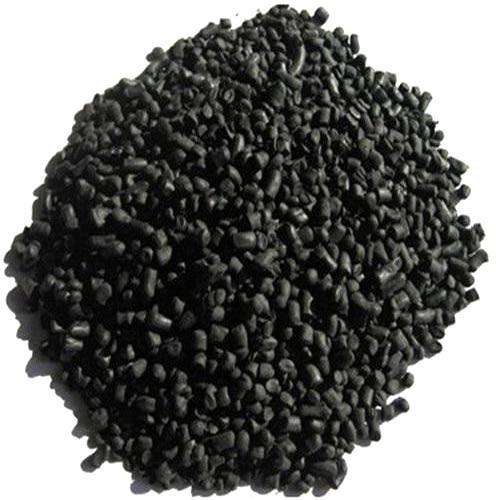 Round Black HDPE Granules