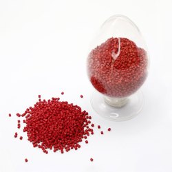 Round Red HDPE Granules, for Blown Films