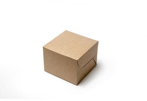 Square Salad Packaging Box, Color : Brown