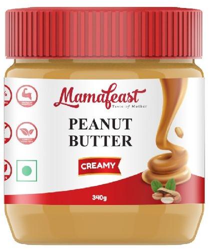 Mamafeast Peanut Butter, for Grocery, Capacity : 340g