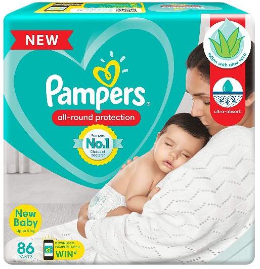 Pampers Diaper Pants Lotion with Aloe Vera