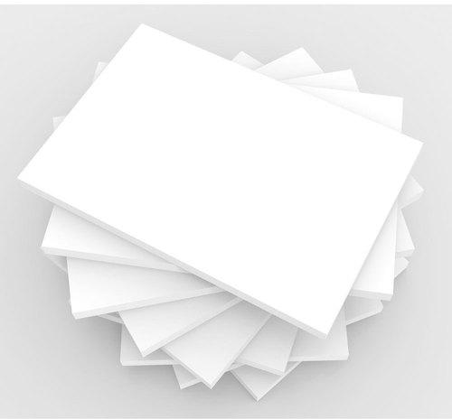 Plain PVC Sun Board, Color : White