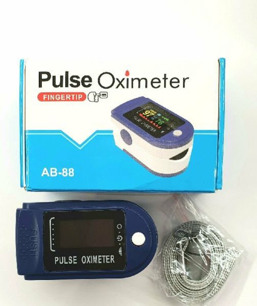 Battery 50Hz-65Hz PVC AUTHENTIC Finger Tip Pulse Oximeter