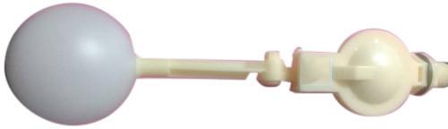 ABS Plastic Water Tank Float Valve, Color : White