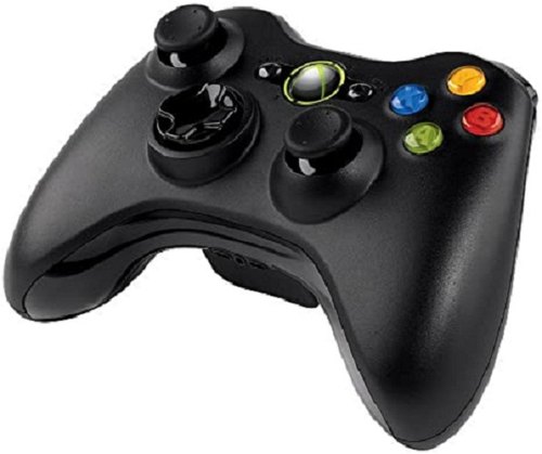 Wireless Game Controller, Color : Black