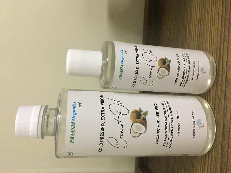 Organic Certified Cold Pressed Virgin Coconut Oil