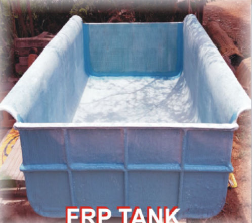 Rectangular Coated FRP Tank, for Storage Use, Feature : Durable, Insulated