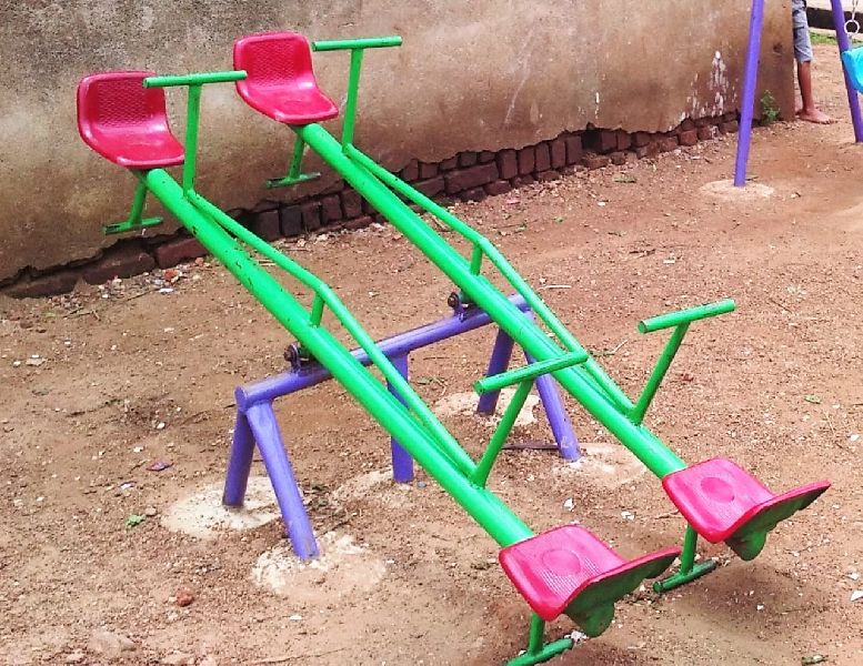 Color Coated Playground Seesaw