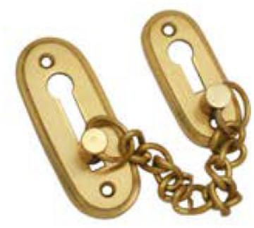 Skoda Brass Door Chains, Feature : Finely Polished