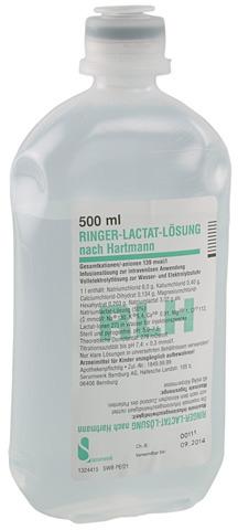 Compound Sodium Lactate Injection, Packaging Size : 100/250/500/1000 Ml
