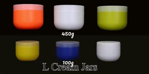 Kripa Plastic High Quality Raw Material L Cream Jar