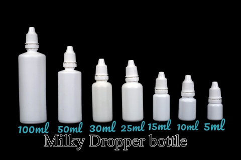 Milky Dropper Bottles