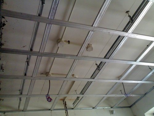 Steel / Stainless Steel Ceiling Suspension Grid