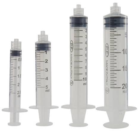 Stainless Steel Disposable syringes, for Clinical, Hospital, Laboratory, Size : 10ml, 1ml, 20ml
