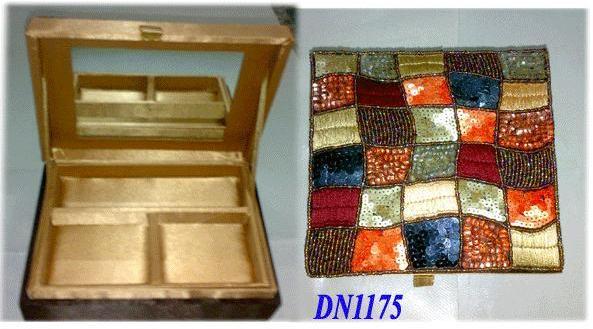 Fabric Covered Jewelry Boxes