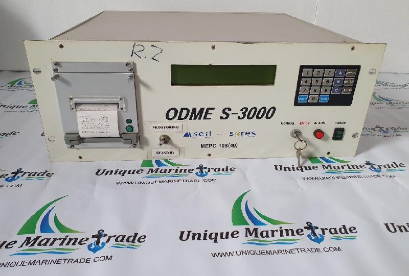 S-3000 Metal Non Polished Oil Discharge Monitor Equipment, for Ship Use, Size : Standard