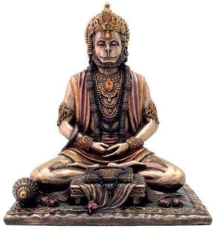 Bronze Hanuman Statue, Color : Multicolor