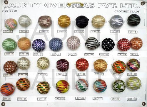 Jaunty Crochet Bead, Color : Assorted