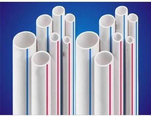 Round UPVC ASTM Pipes, for Construction, Plumbing, Water Line, Color : White