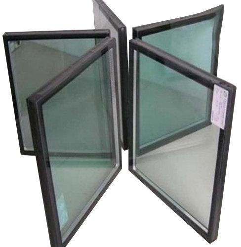 Transparent Rectangular Hollow Insulating Glass, Pattern : Plain