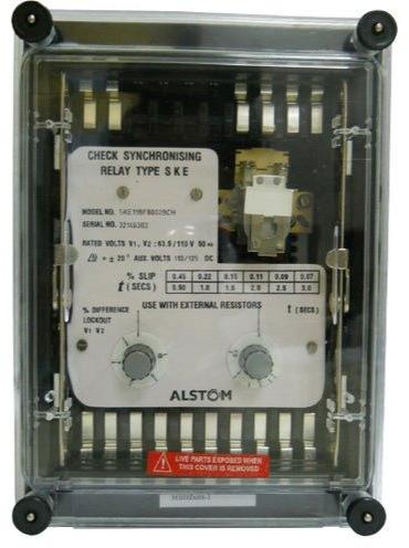Alstom Check Synchronising Relay, Voltage : 110-220 V