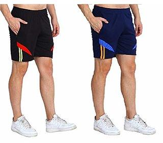 Plain Mens Sports Shorts, Technics : Machine Made