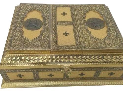 Handicraft Wooden Quran Rehal Box, Size/Dimension : 12x9, 13x10 Inch