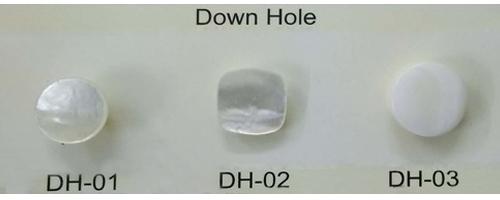 Kalka Crafts Shell Down Hole Button, Packaging Type : Plastic Bag