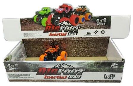 Big Foot Plastic Friction Toy Car