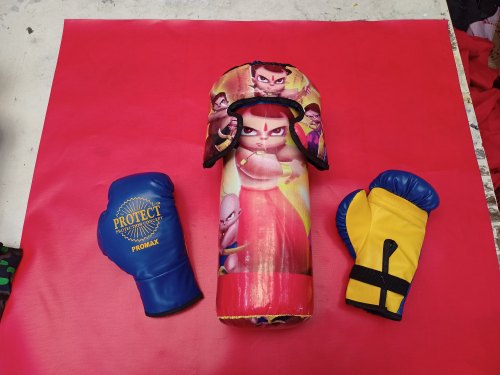 PU PVC Boxing Kit, for Kids (Boys/girls), Color : multi color