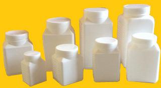 Plastic Medicine Jars, Design Type : Customized