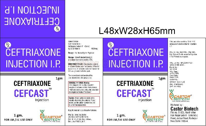 Cefcast Injection