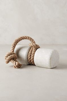 Marble Door Stopper, Color : White